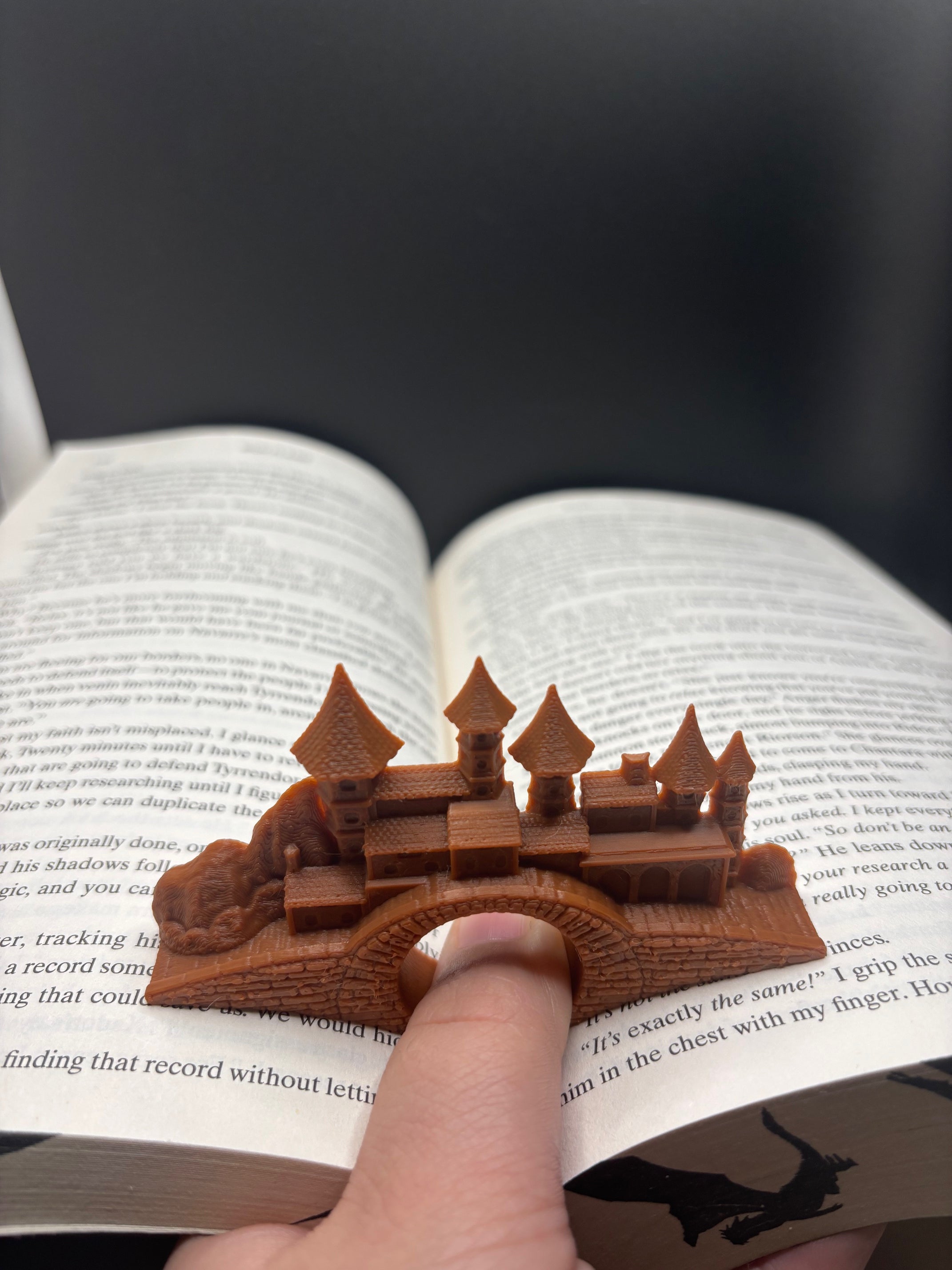 Castle Book Page Holder