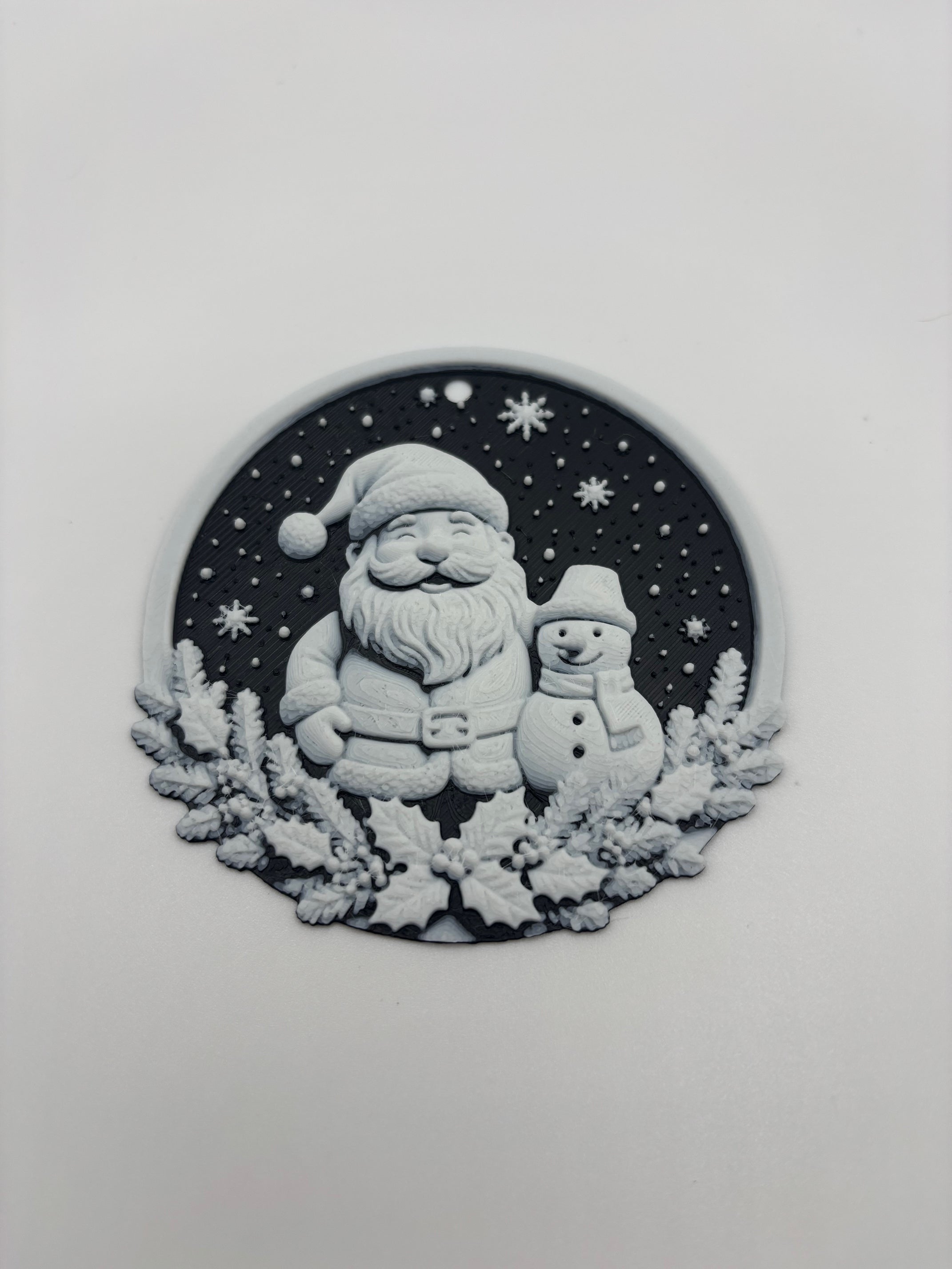 Santa Ornament